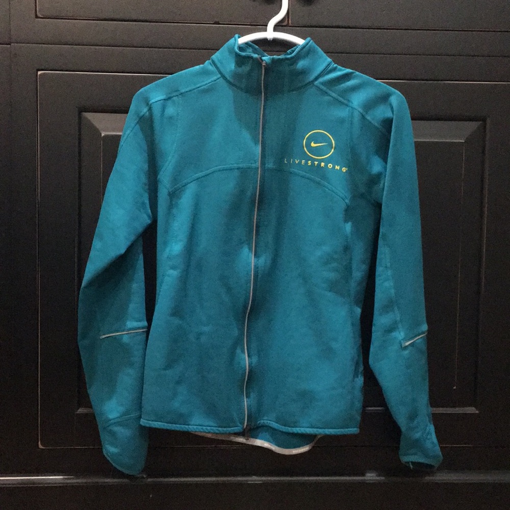 TURQUOISE Nike Livestrong jacket